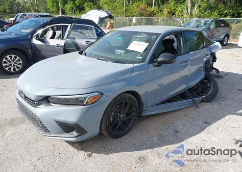 2024 Honda Civic Sport z USA, uszkodzony, nr VIN 2HGFE2F58RH529216